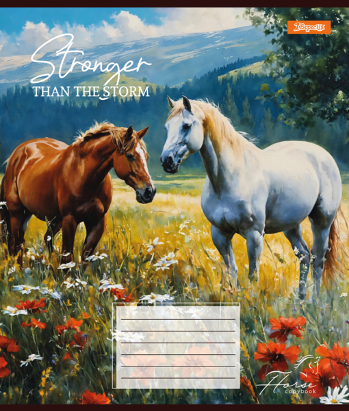 Набір зошитів 1 Вересня Stronger than the storm А5 в клітинку 36 аркушів 15 шт. (767333) - Pampik - 3