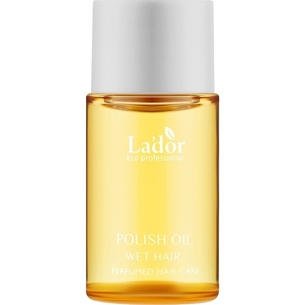 Парфумована олія для волосся Абрикос La'dor Polish Oil Wet Hair Apricot 10 мл - Pampik