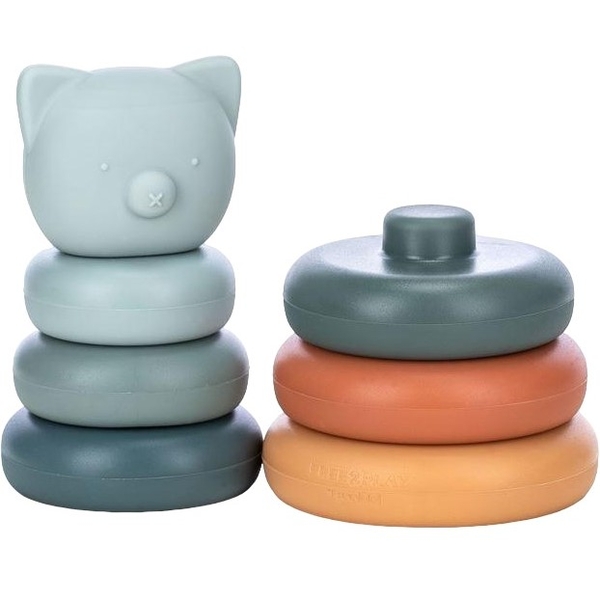 Силіконовий сортер FreeON Вежа Ведмедик (46231) - Pampik