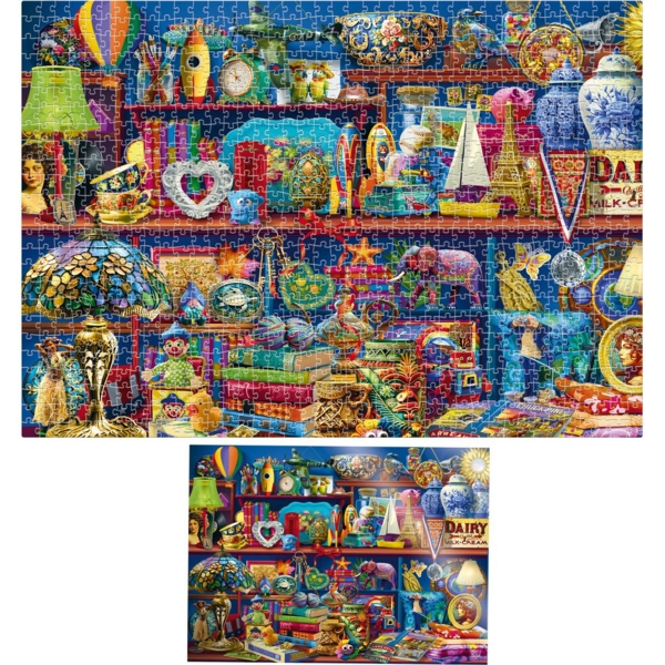 Пазли De.tail Поличка загадок, 1000 елементів (DT1000-10) - Pampik - 2