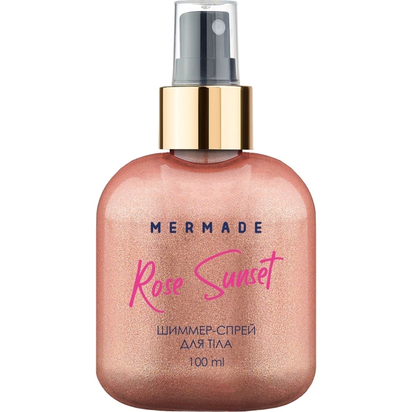 Шиммер-спрей для тела Mermade Rose Sunset 100 мл - Pampik