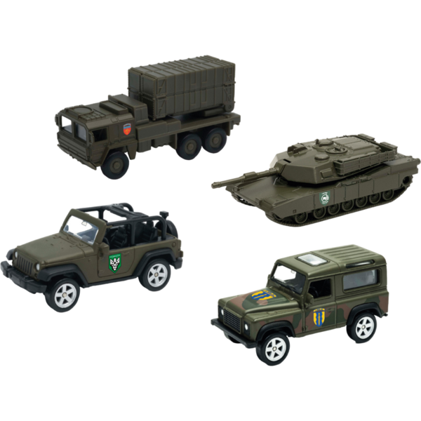 Минимодель TechnoDrive Шевроны Героев в ассортименте 1 шт. (250350W2) - Pampik