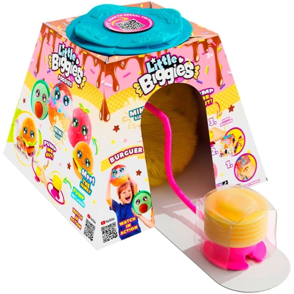 Игровой набор Biggies Little Foodies W2 Бургер (BIG002-BU) - Pampik - 4