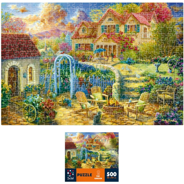 Пазли De.tail Сад, 500 елементів (DT500-15) - Pampik - 2