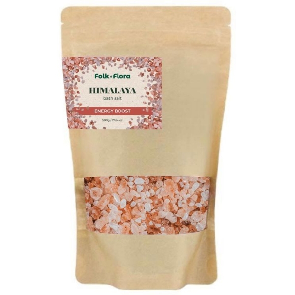 Сіль для ванни Folk&Flora Гімалаї 500 г - Pampik