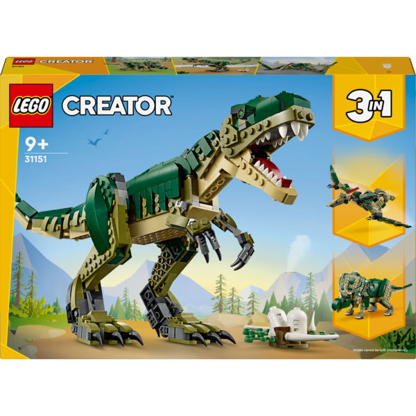 Конструктор LEGO Creator Тиранозавр 3 в 1, 626 деталей (31151) - Pampik