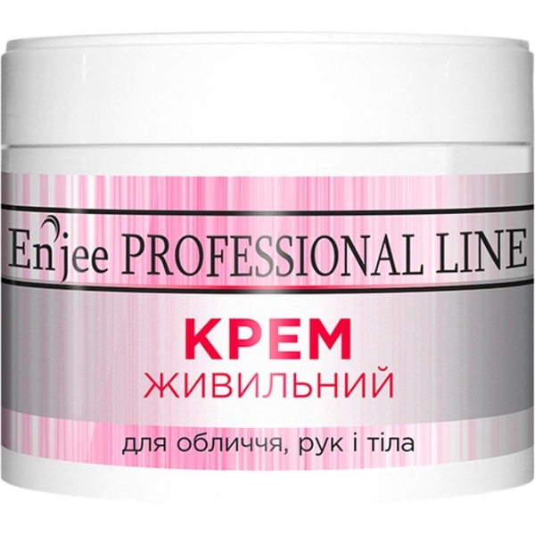 Крем живильний Enjee Professional Line для обличчя, рук та тіла 300 мл - Pampik