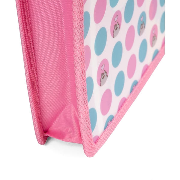 Папка для тетрадей Yes Pusheen Heart пластиковая на резинке, В5 (492209) - Pampik - 2