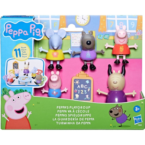 Ігровий набір Peppa Figurines Клас Пеппи (F8868) - Pampik