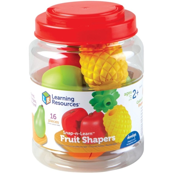 Обучающий игровой набор Learning Resources Фрукты и Формы Snap-N-Learn - Pampik