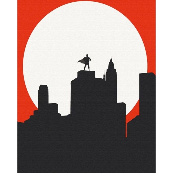 Набор для росписи ArtCraft Супермен 40x50 см (10288-AC) - Pampik