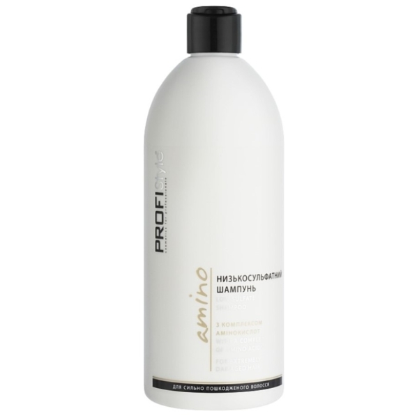 Низкосульфатный шампунь ProfiStyle Amino Low Sulfate Shampoo, 500 мл - Pampik