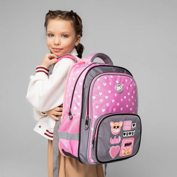 Школьный рюкзак Yes I Love Corgi S-72 (559596) - Pampik - 16