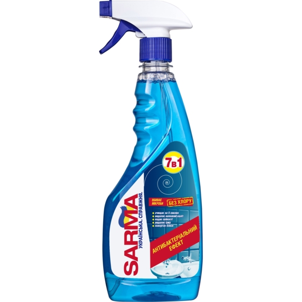 Средство чистящее для ванной Sarma с триггером, 500 мл - Pampik