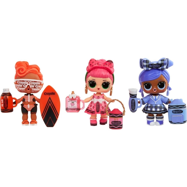 Ігровий набір з лялькою L.O.L. Surprise! Loves Crayola, в асортименті (505259) - Pampik - 6