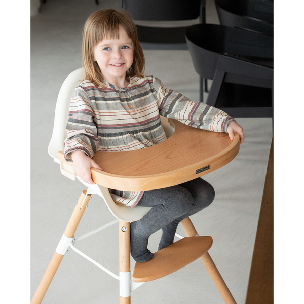 Столик до стільця для годування Childhome Evolu natural/wood (CHEVOTB) - Pampik - 8