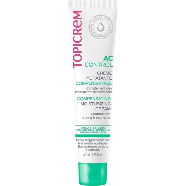 Крем для обличчя Topicrem AC Compensating Moisturizing Cream 40 мл - Pampik