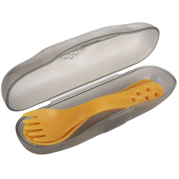 Набір столових приборів Canpol babies в футлярі, жовтий (74/019_yel) - Pampik - 3