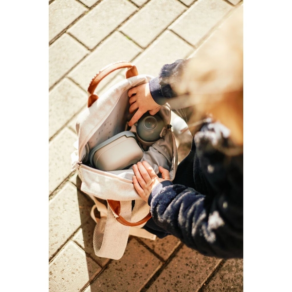 Рюкзак дитячий Childhome Mini Club canvas off white (CWKIDSCOW) - Pampik - 7