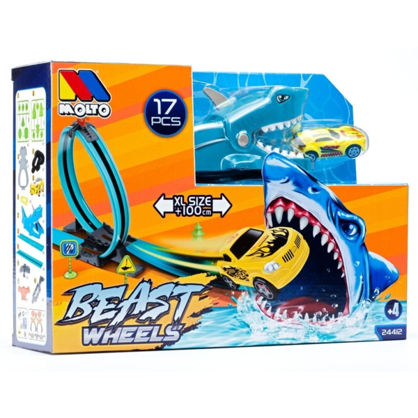 Іграшковий трек Molto Shark Track (8410963244120) - Pampik - 4