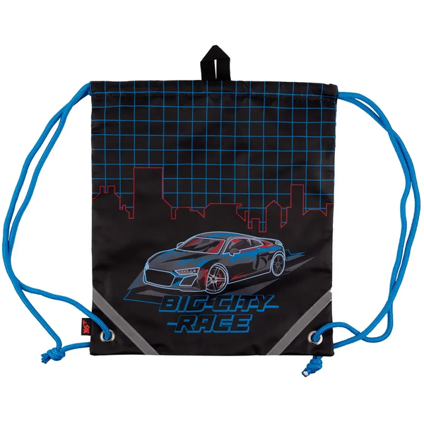 Сумка для обуви Yes SB-10 Street Racing, черный (559645) - Pampik