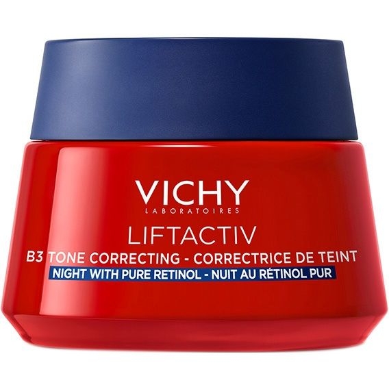 Ночной антивозрастной крем Vichy Liftactiv В3 для коррекции пигментных пятен с ретинолом 50 мл - Pampik