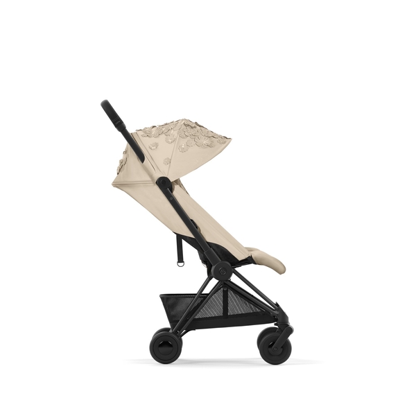 Прогулянкова коляска Cybex Coya Matt Simply Flowers Beige, бежева (522003151) - Pampik - 3