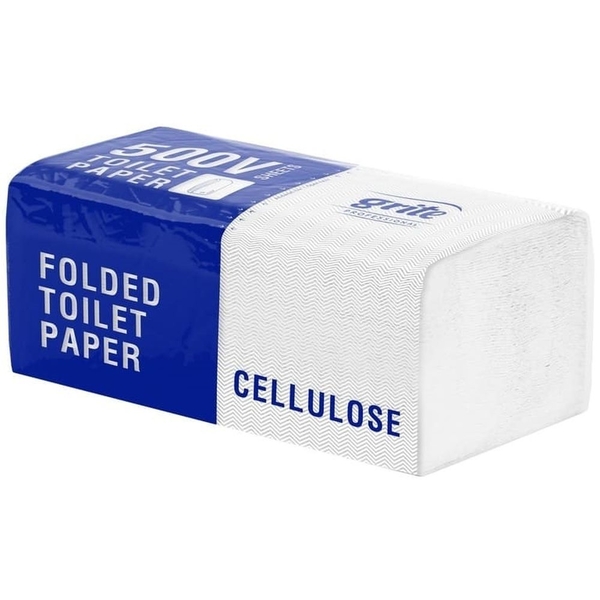 Туалетний папір листовий Grite Super 500V двошаровий, 1 шт. - Pampik