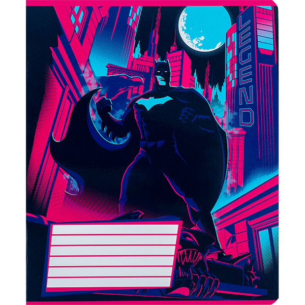 Набір зошитів Kite DC Comics А5, в лінійку, 18 аркушів, 20 шт. (DC24-237) - Pampik - 5