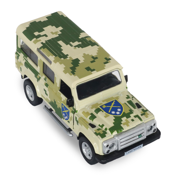 Автомодель TechnoDrive Land Rover Defender Шеврони Героїв Оперативне командування "Схід" (250396UM) - Pampik - 2