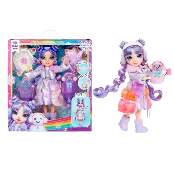 Кукла Rainbow High Winter Wonderland Виолетта с аксессуарами (120865) - Pampik - 8