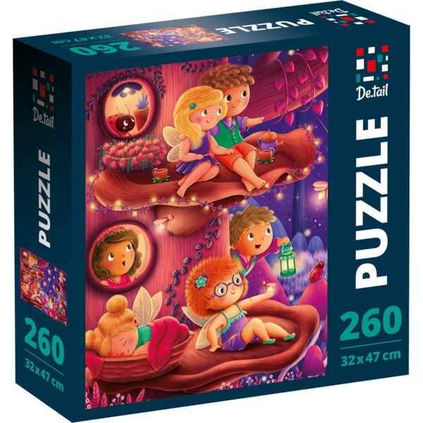 Пазлы De.tail Лесной городок, 260 элементов (DT200-06) - Pampik