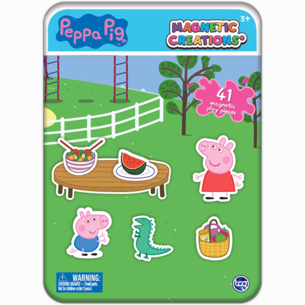 Ігровий розвиваючий набір TCG Magnetic Свинка Пеппа (23041) - Pampik