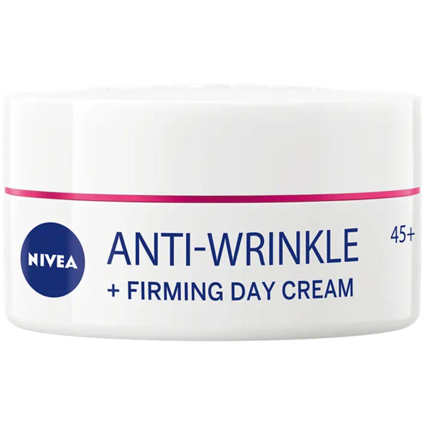 Дневной крем против морщин + упругость Nivea Anti-wrinkle Firming 45+ 50 мл - Pampik - 2
