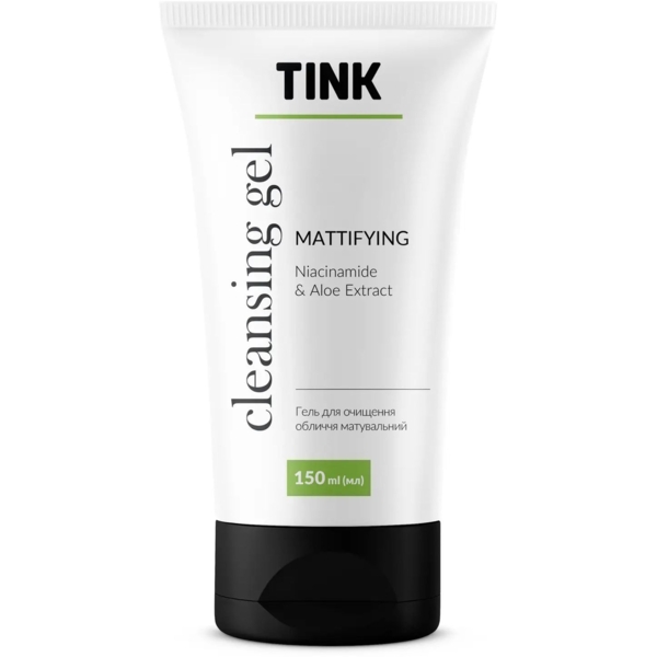 Гель для очистки лица Tink матирующий Ниацинамид-Экстракт алоэ 150 мл - Pampik