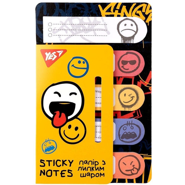 Индексы бумажные Yes Melt Smile 100 шт. (170393) - Pampik