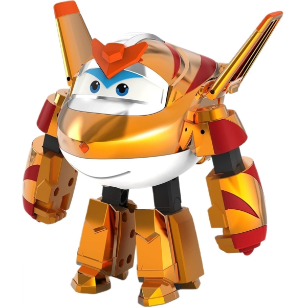 Ігрова фігурка-трансформер Super Wings Transforming Золотий Хлопчик (EU750231) - Pampik