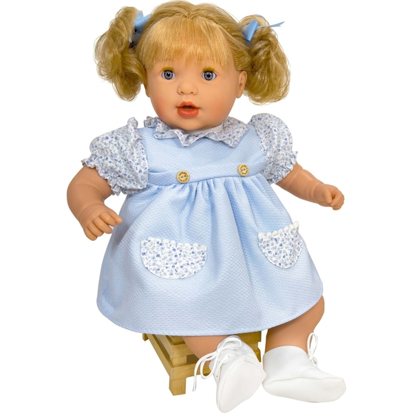 Лялька Nines d'Onil Claudia у блакитній сукні 55 см (5010) - Pampik