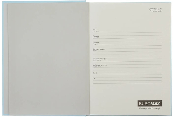 Книга канцелярська Buromax Favourite Pastel 96 аркушів в клітинку А4 м'ятна (BM.2400-438) - Pampik - 3