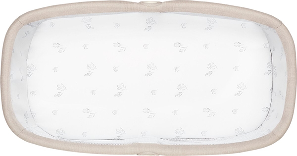 Ліжечко дитяче приставне Lionelo Malin Evo Beige Natural - Pampik - 10