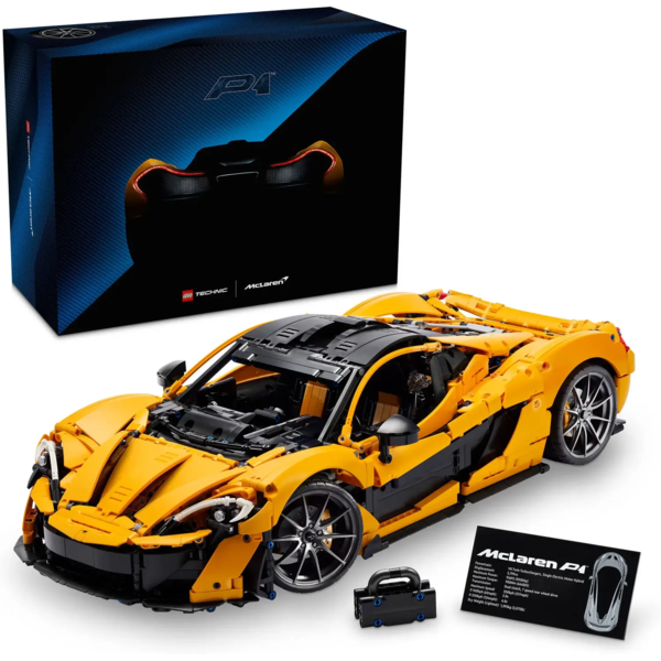Конструктор LEGO Technic McLaren P1, 3893 деталі (42172) - Pampik - 3