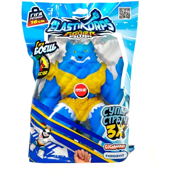 Стретч-іграшка Elastikorps Extra Force Вовк Блупус (DAM-2024-16-F-4) - Pampik - 2