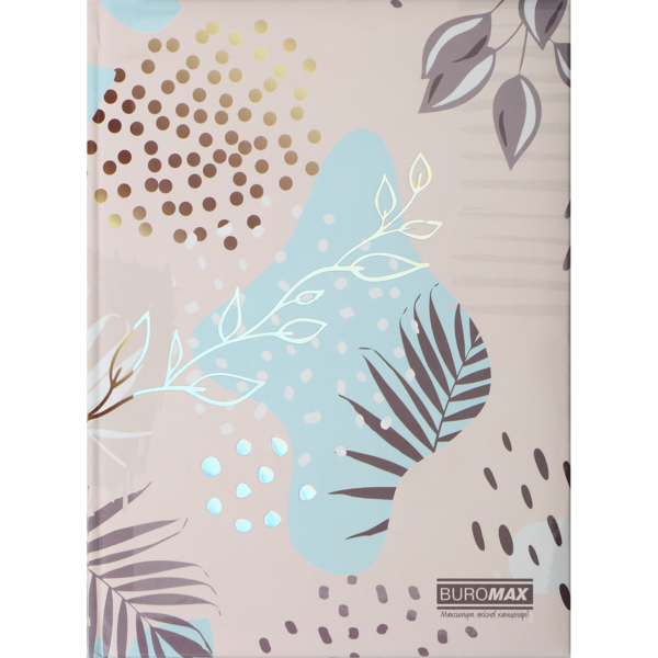 Блокнот Buromax Tracery А-5, 80 листов светло-розовый (BM.24582106-43) - Pampik