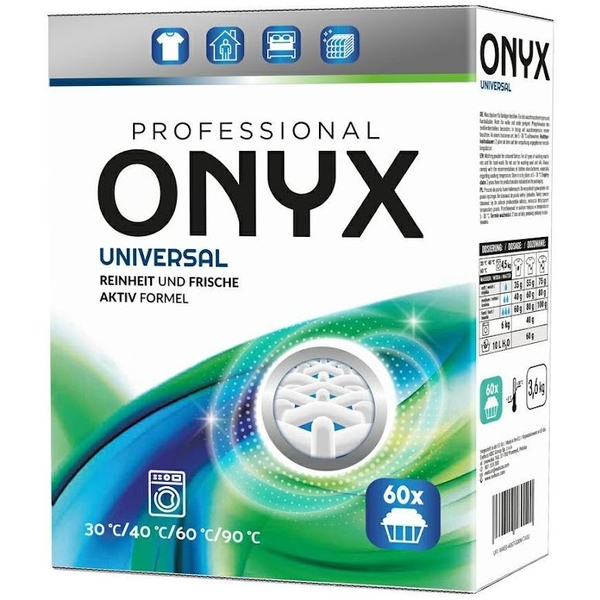 Пральний порошок Onyx Professional Universal 60 прань 3.6 кг - Pampik