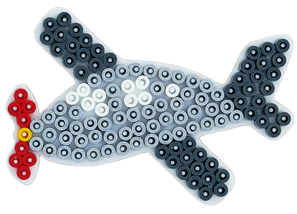 Термомозаїка Hama Midi Набір полів: Автомобіль 311, Вітрильник 333, Літак 334 (HM-4576) - Pampik - 6