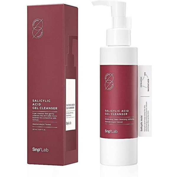 Гель для обличчя SNP очищуючий з саліциловою кислотою 150 мл - Pampik