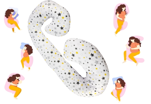 Подушка для вагітних LightHouse Baby Seashell Stars, 340x30 см (608253) - Pampik - 5