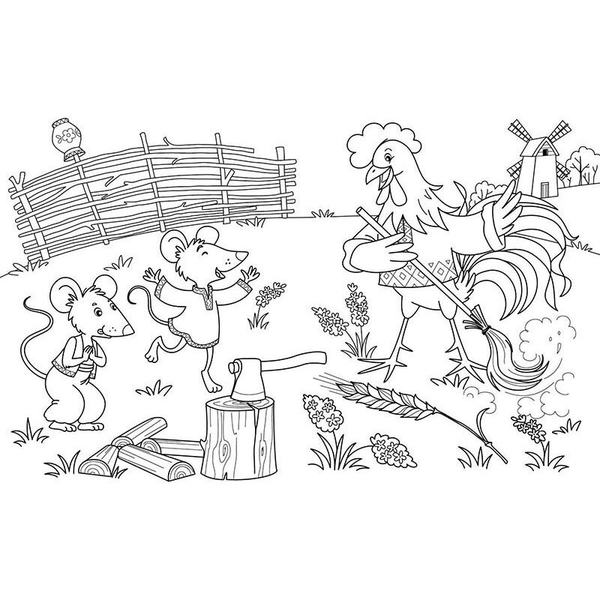 Раскраска Видавництво Ранок Большая книга раскрасок Сказки (С1736014У) - Pampik - 3