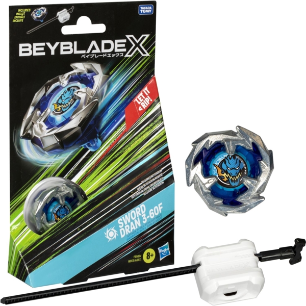 Іграшка-дзиґа Hasbro Beyblade X з пусковим пристроєм (G0175_F9580) - Pampik
