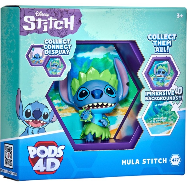 Коллекционная фигурка WOW! Pods 4D Марвел Танцующий Стич (DIS-CL-1022-02) - Pampik